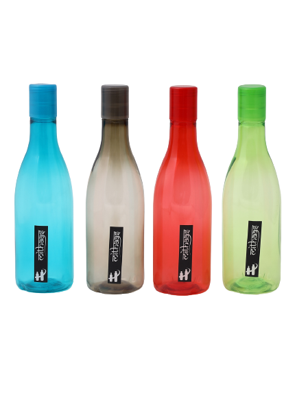 matte finish colourful water bottle