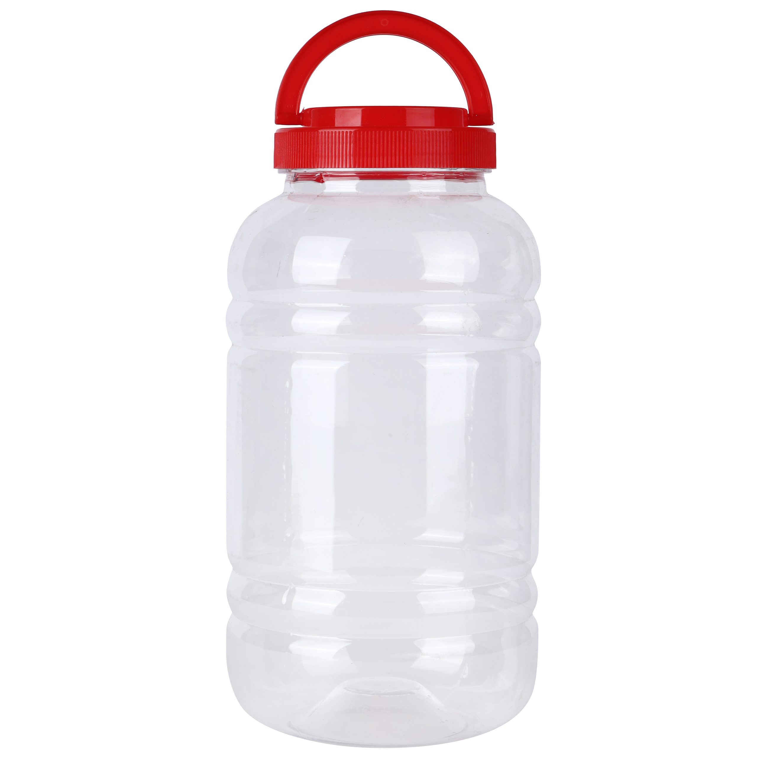 2400 ML Rib Jar 83/50 with Carry Handle Cap