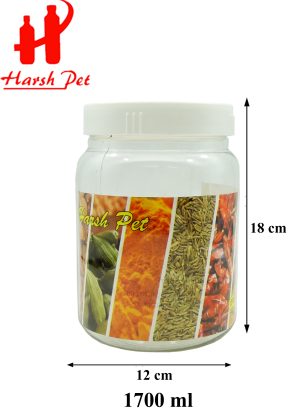 96 MM 1700 ML Standard Container with Basket Cap