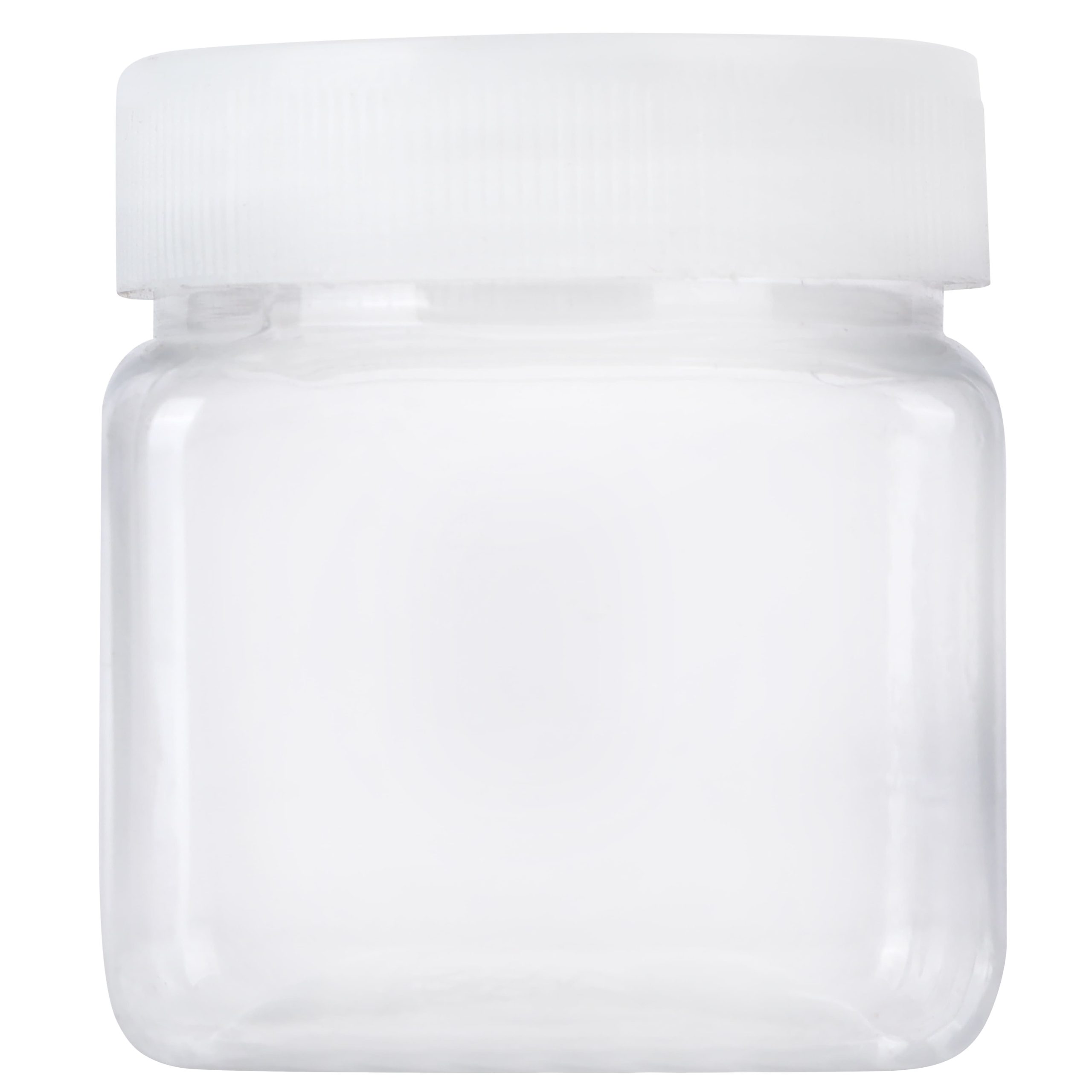 150ml square jar white cap