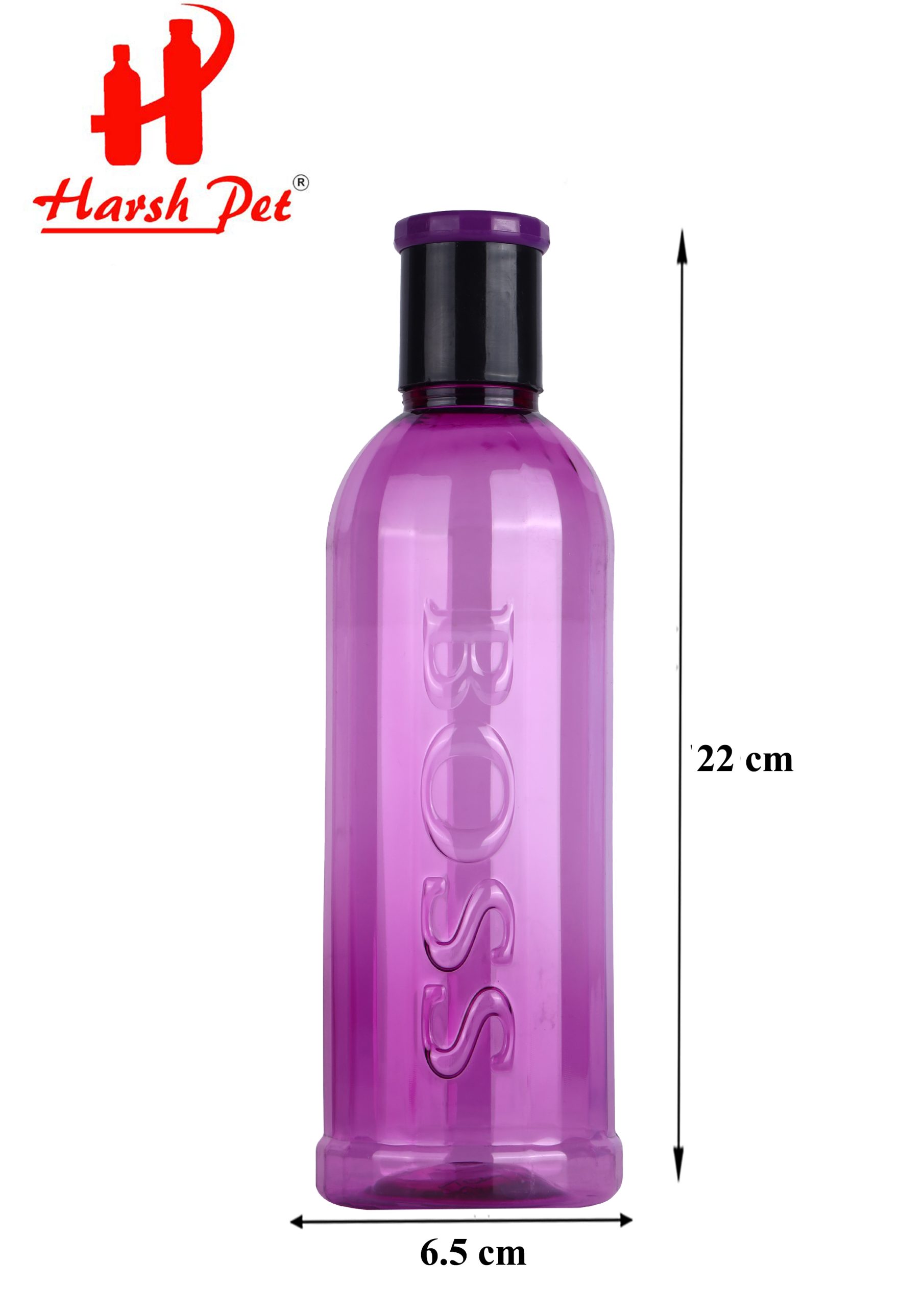 28 MM 500 ML Boss Bottle With Hat Cap (4 Pcs Set)