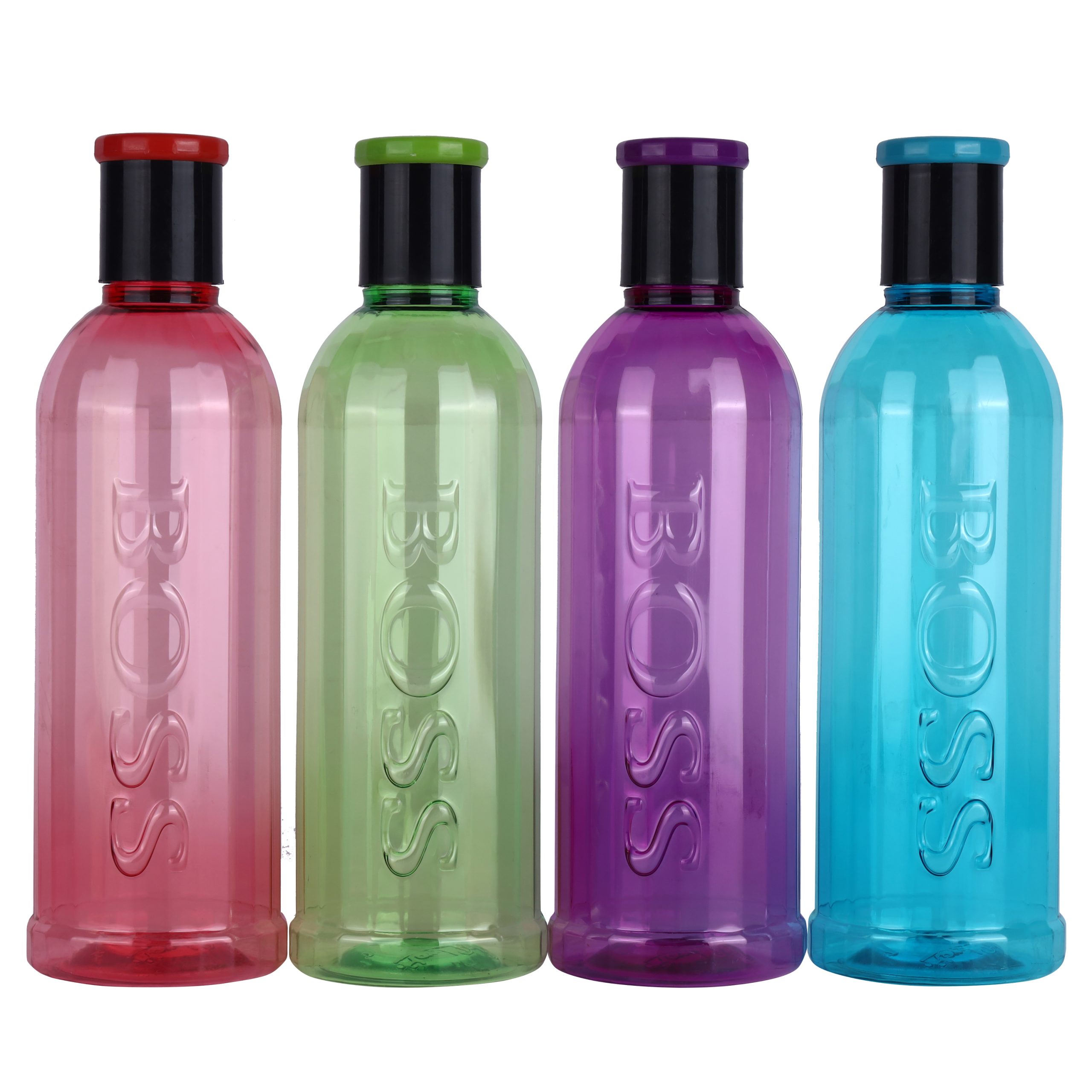 29 MM 500 ML Boss Bottle With Hat Cap (4 Pcs Set)