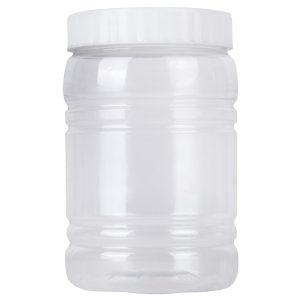 500 ml Ribbed Container Plain Cap