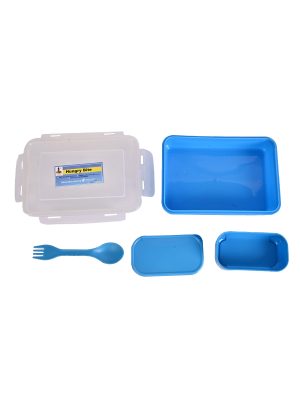 White blue Kids tiffin box