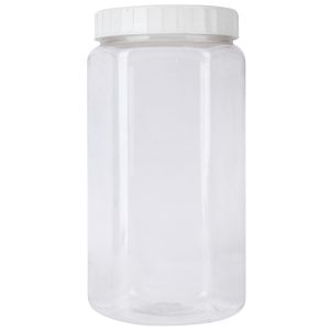 1000 ML Hexa Jar 83/33 with Plain Cap